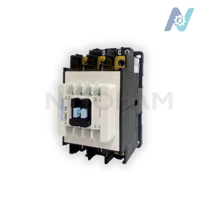 کنتاکتور 75 آمپر هیوندای بوبین 220VAC توان 37 کیلووات